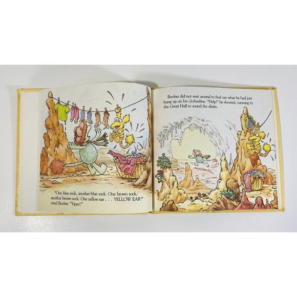 1985 Waggleby of Fraggle Rock Book Jim Henson Muppets Weekly Reader Red Boober - Picture 7 of 10